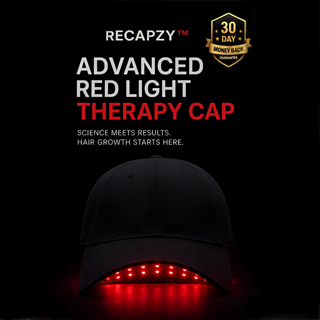 Recapzy™ Hair growth cap with red light therapy